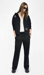 MIA DIAMANTE STARS SWEATSHIRT IN BLACK - Romi Boutique