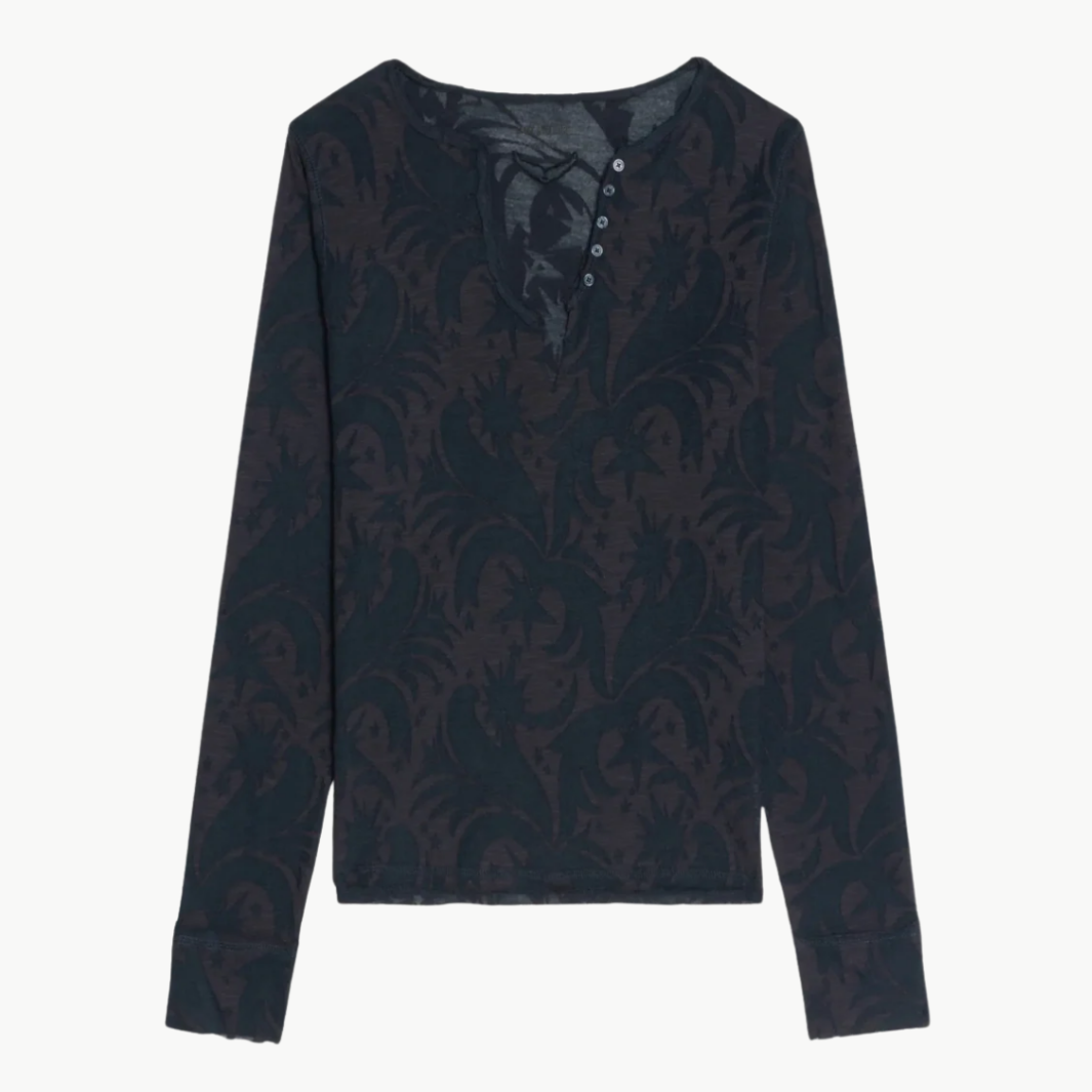 HENLEY LONG SLEEVE T-SHIRT by Zadig & Voltaire - Romi Boutique