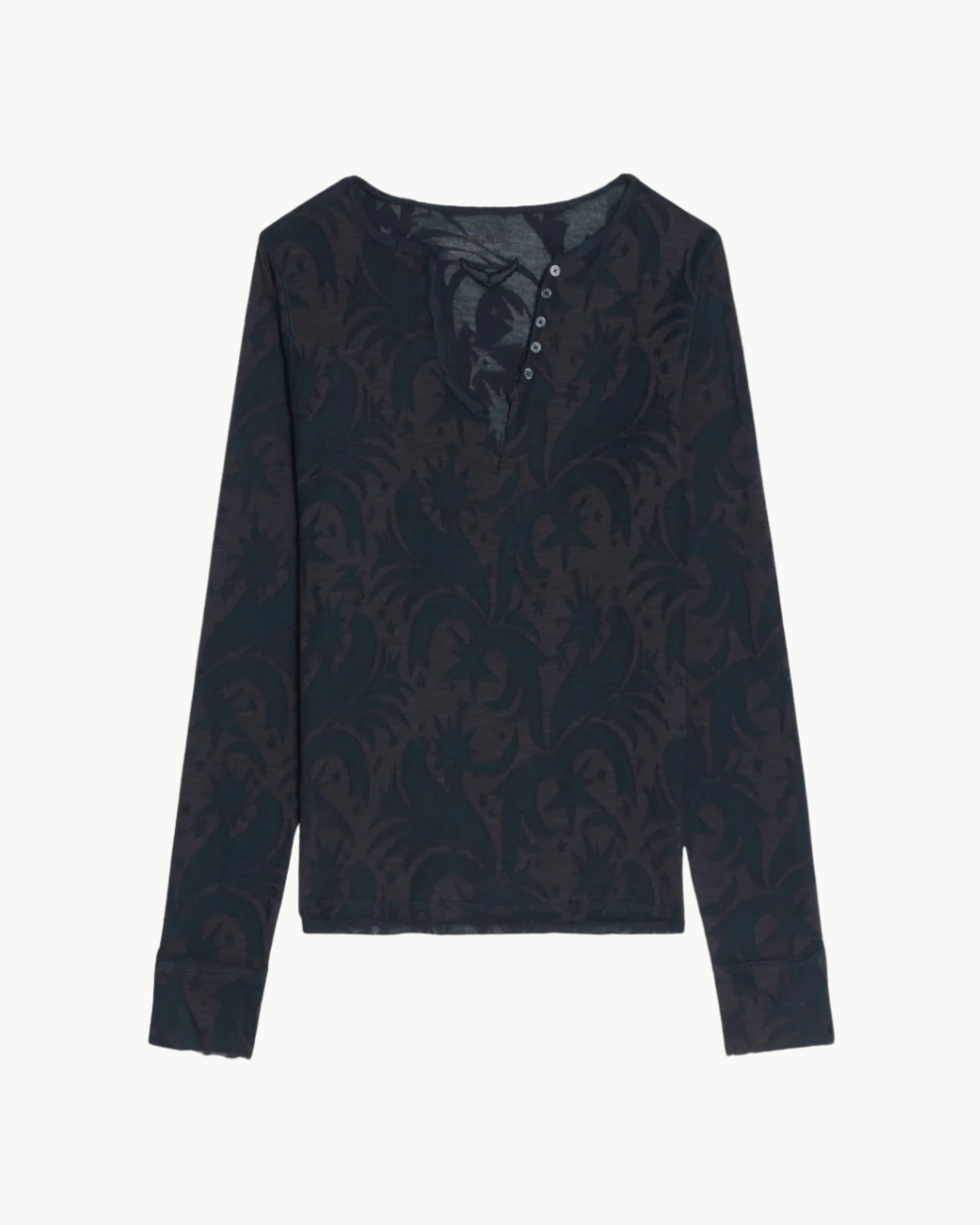 HENLEY LONG SLEEVE T-SHIRT by Zadig & Voltaire - Romi Boutique