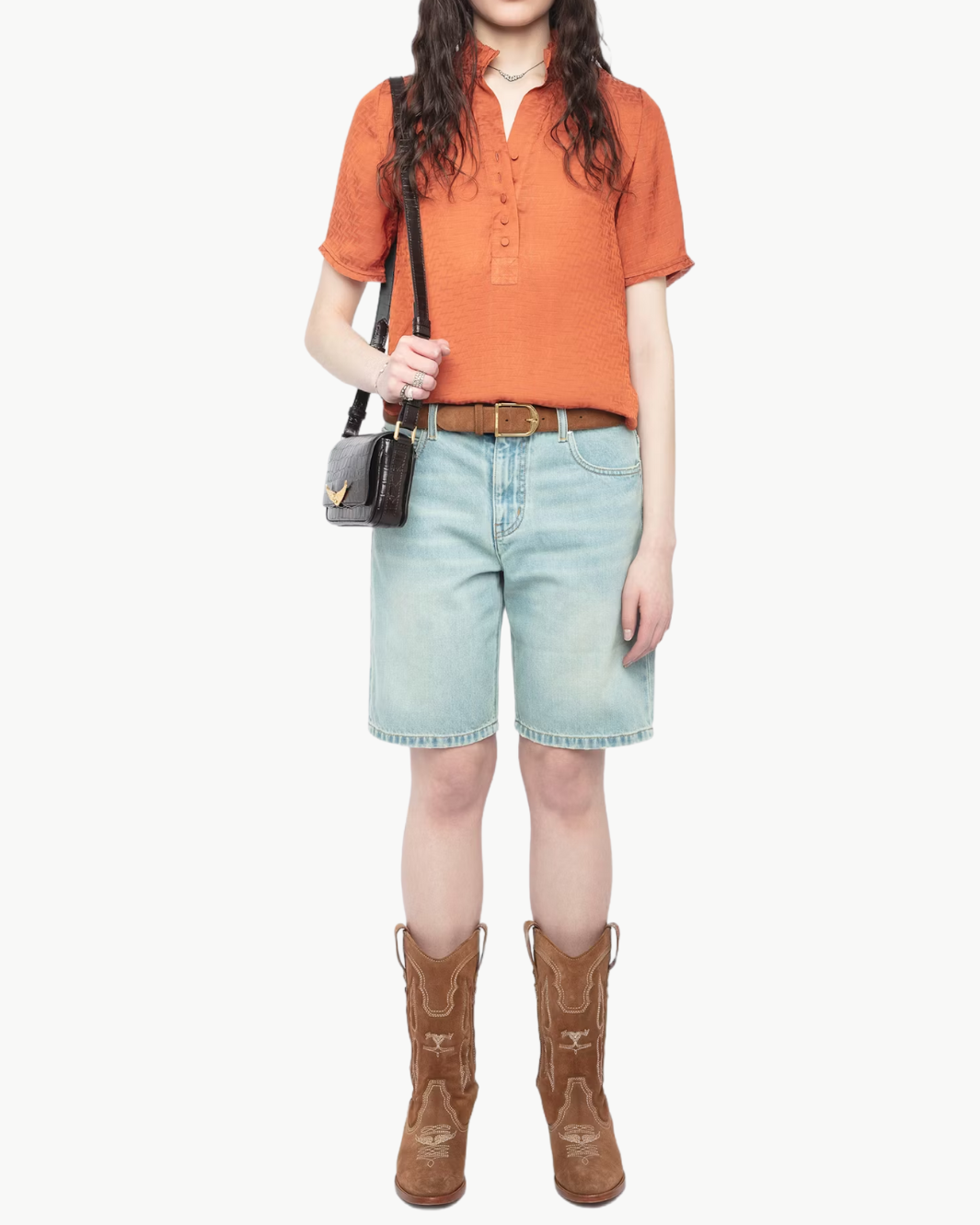 TOPHER SATIN TOP by Zadig & Voltaire - Romi Boutique