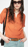 TOPHER SATIN TOP by Zadig & Voltaire - Romi Boutique