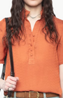 TOPHER SATIN TOP by Zadig & Voltaire - Romi Boutique