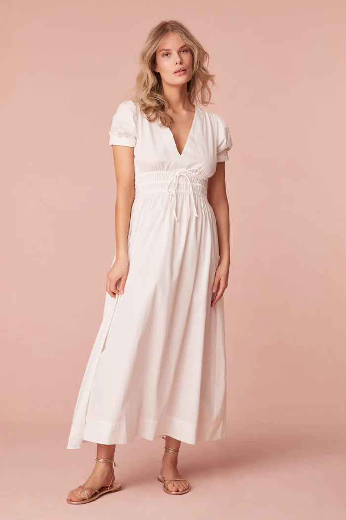 SABELA DRESS IN WHITE - Romi Boutique