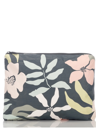 MID POUCH IN FLORA - Romi Boutique