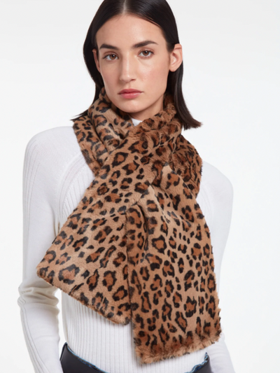 BAMBI SCARF IN LEOPARD - Romi Boutique