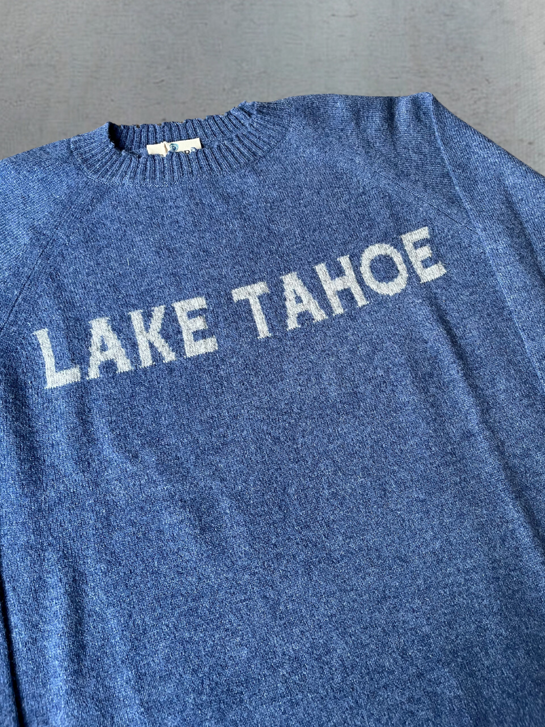 LAKE TAHOE CASHMERE CREW - Romi Boutique