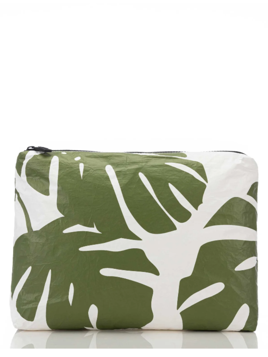 MID POUCH IN MONSTERA - Romi Boutique