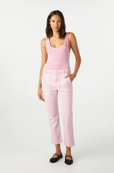 EASY ARMY TROUSER IN LIGHT PEONY - Romi Boutique