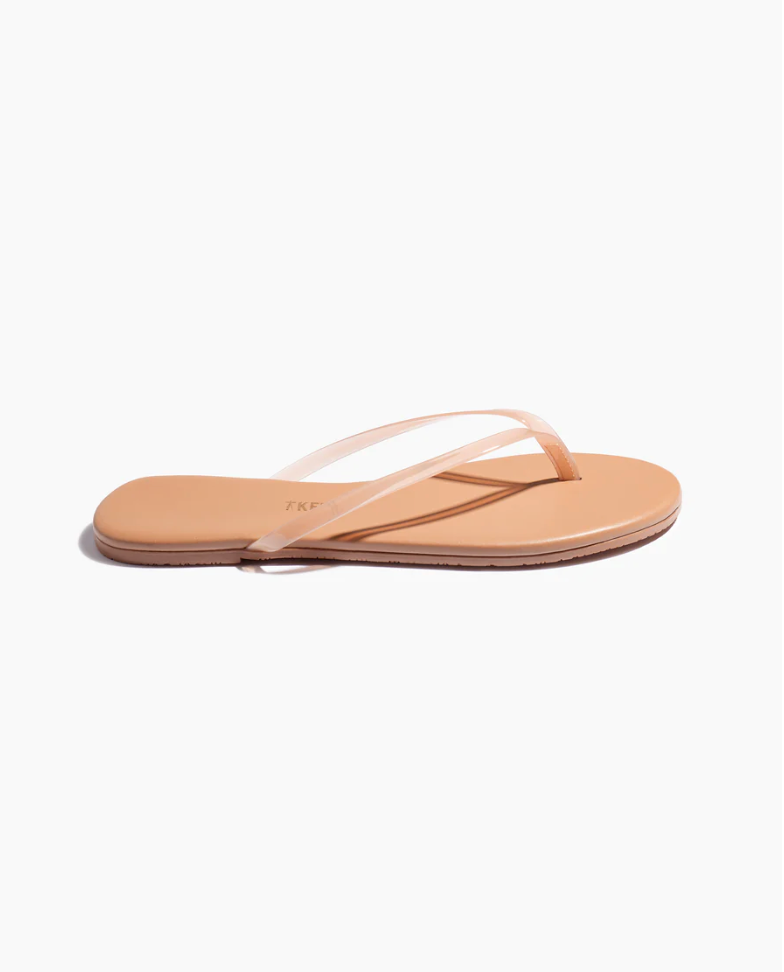 LILY CLEAR SANDALS IN POUT - Romi Boutique