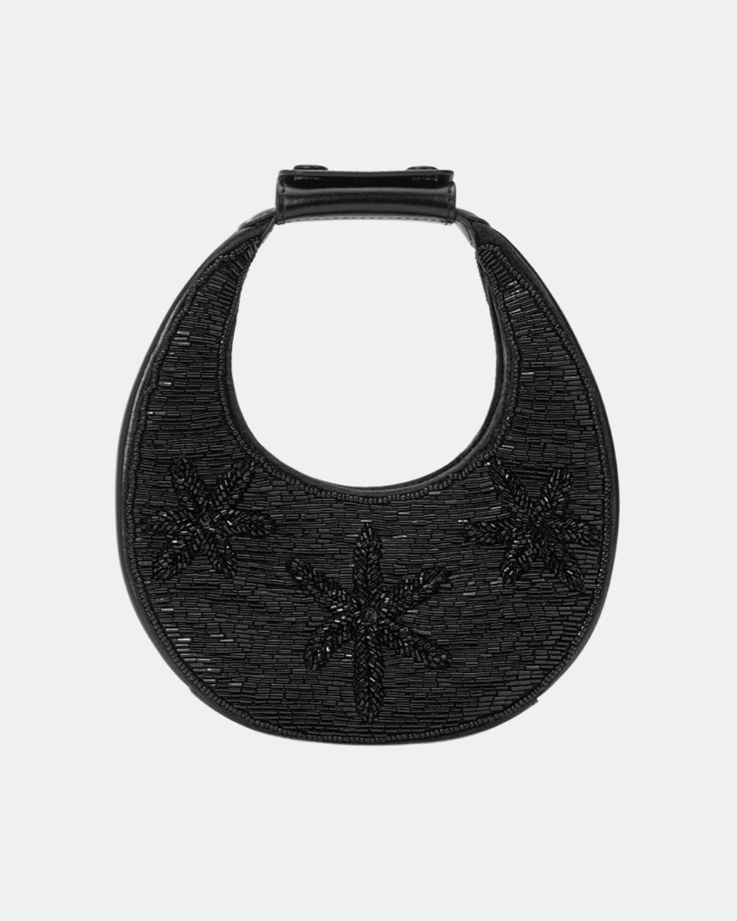 GOODNIGHT MOON BAG IN BLACK STARFISH - Romi Boutique