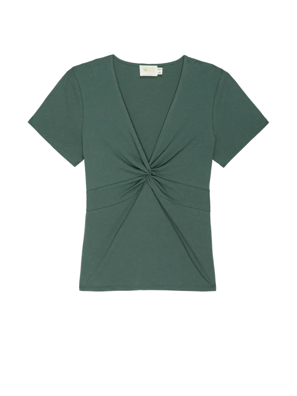 CAPRICE TEE IN JADE STONE - Romi Boutique