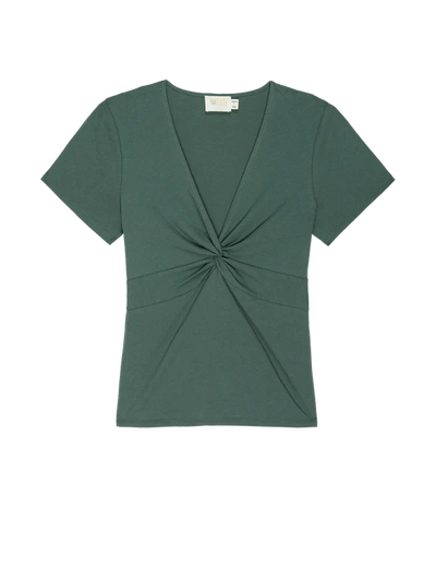 CAPRICE TEE IN JADE STONE - Romi Boutique