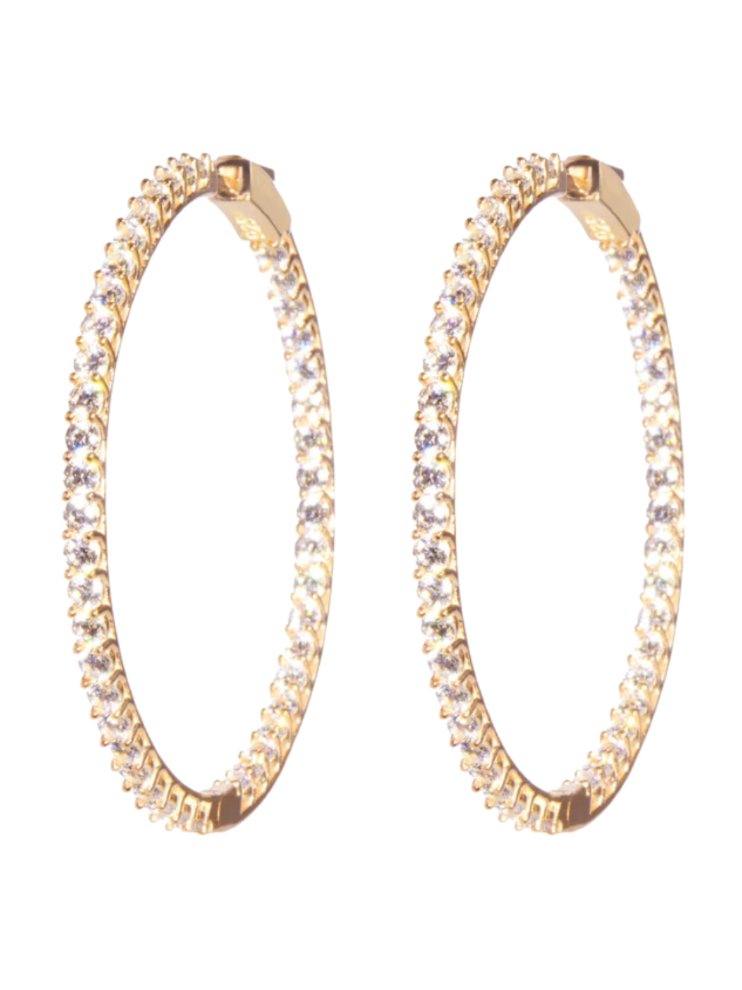 KAY LEE HOOPS IN GOLD - Romi Boutique