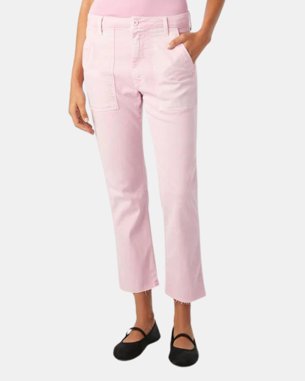 EASY ARMY TROUSER IN LIGHT PEONY - Romi Boutique
