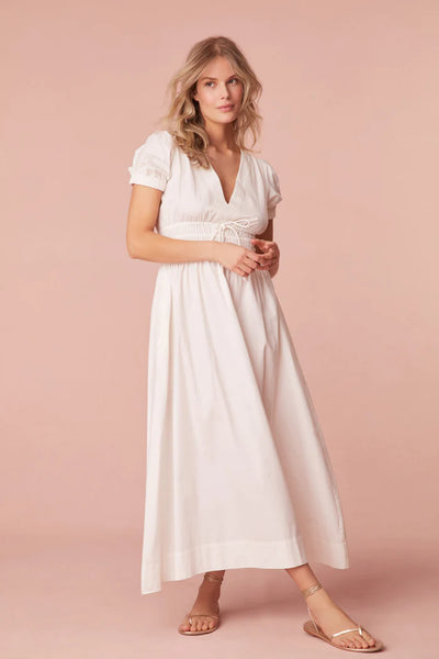 SABELA DRESS IN WHITE - Romi Boutique