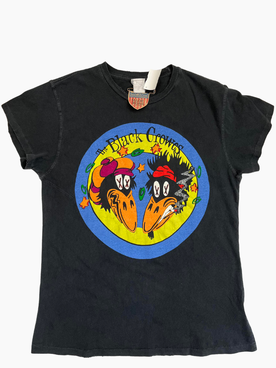 BLACK CROWES T-SHIRT IN COAL - Romi Boutique