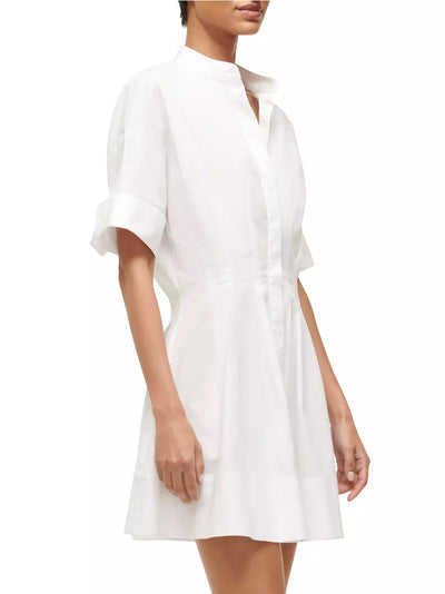 MINI LORENZA DRESS IN WHITE - Romi Boutique