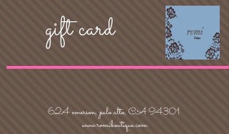 Gift Card - Romi Boutique