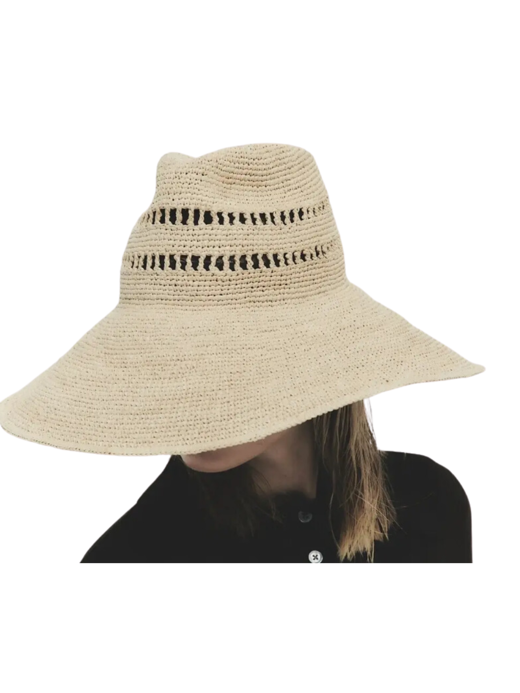 HARLOW HAT IN NATURAL - Romi Boutique