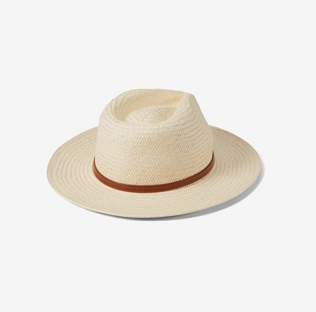 PACKABLE STRAW FEDORA IN NATURAL - Romi Boutique