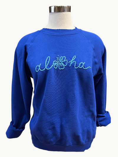 ALOHA IN BLUE - Romi Boutique
