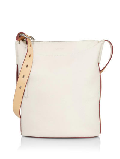 BELIZE BUCKET BAG IN ANTIQUE WHITE - Romi Boutique