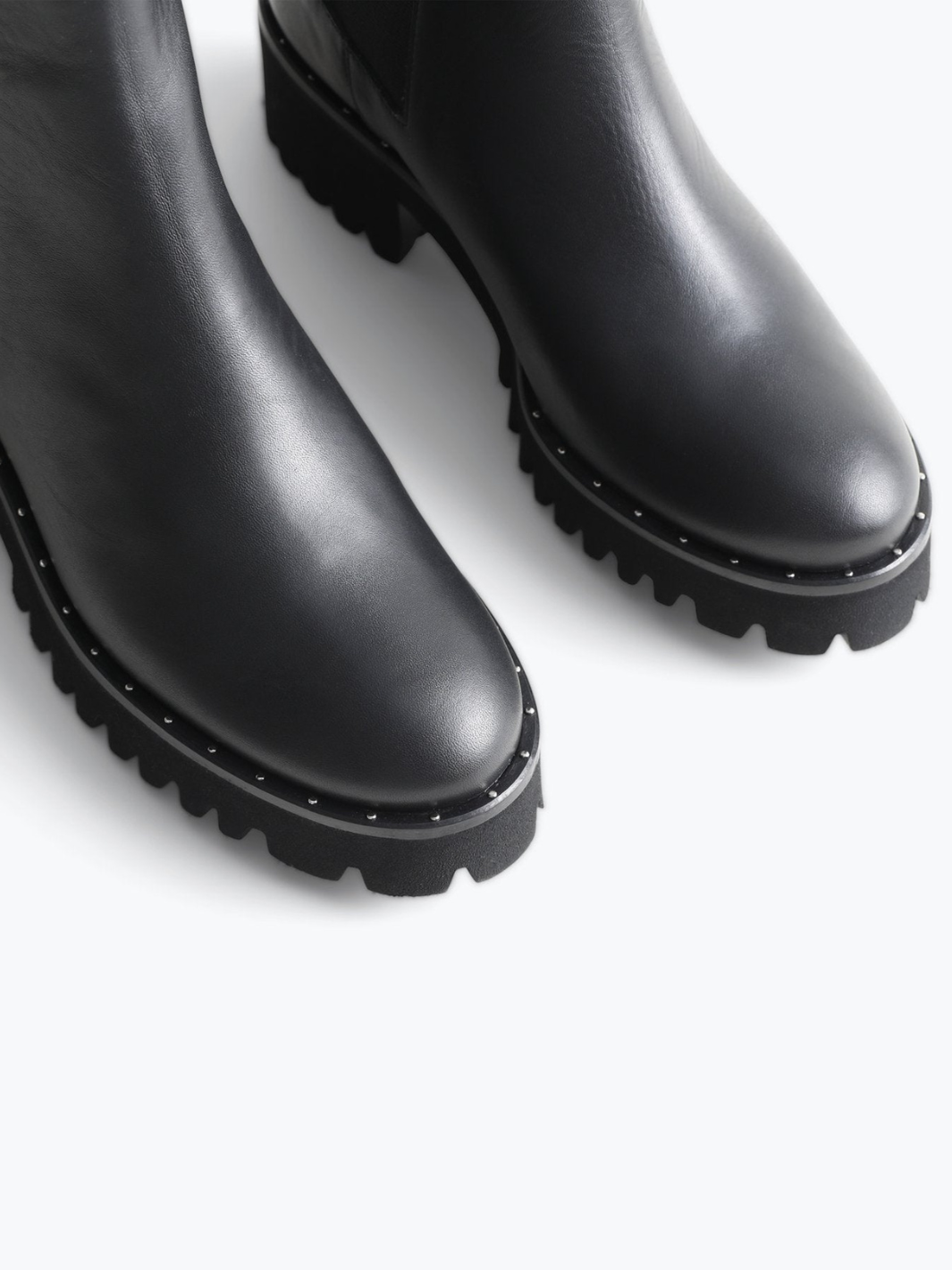 BROOKE RAIN RESISTANT BOOT IN BLACK CALF - Romi Boutique