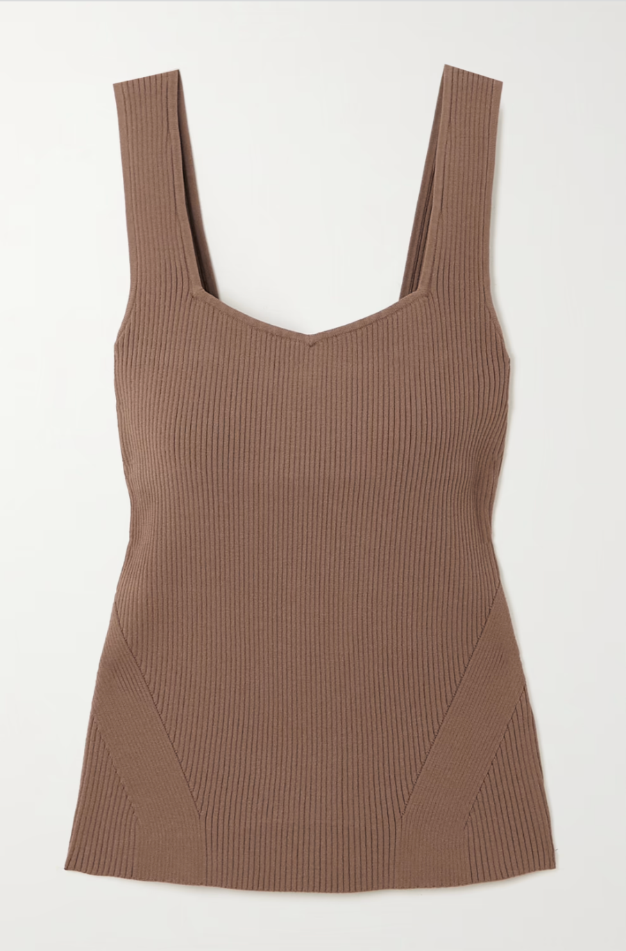 ASHER TANK IN LIGHT BROWN - Romi Boutique