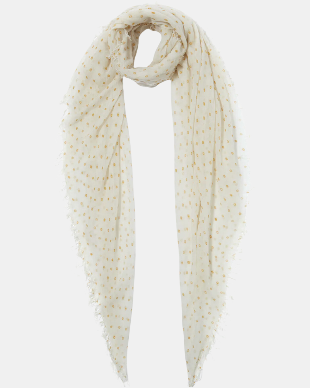HONEY DOT CASHMERE AND SILK SCARF - Romi Boutique