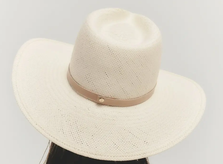 SHERMAN HAT IN NATURAL - Romi Boutique