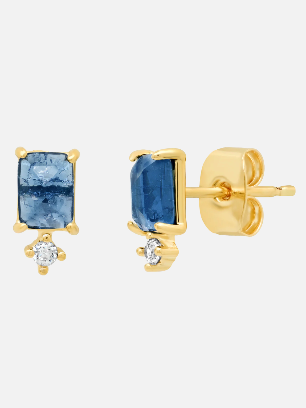 STACKED MONTANA STUDS IN BLUE - Romi Boutique